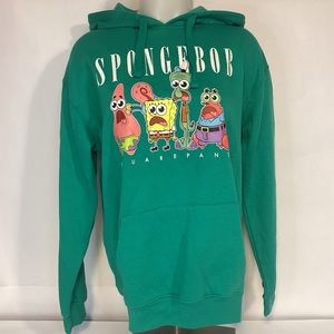 SpongeBob SquarePants Hoodie SpongeBob and friends Womens size Junior Large
